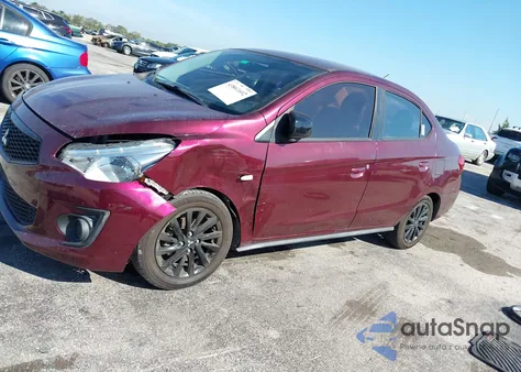 2020 Mitsubishi Mirage G4 Le from USA, damaged, VIN ML32F4FJ8LHF05777